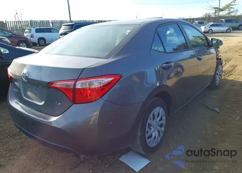 2018 Toyota Corolla Le из США, поврежденный, VIN 2T1BURHE8JC026466